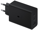 Samsung (EP-T6530NBE) power adapter trio fast charging 65W (2 x USB-C / 1 x USB-A)